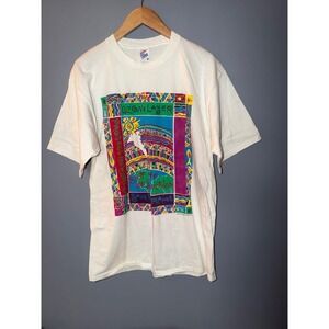 Vintage Jerzees Ozone Layer Protect The World Save The Planet T Shirt XL